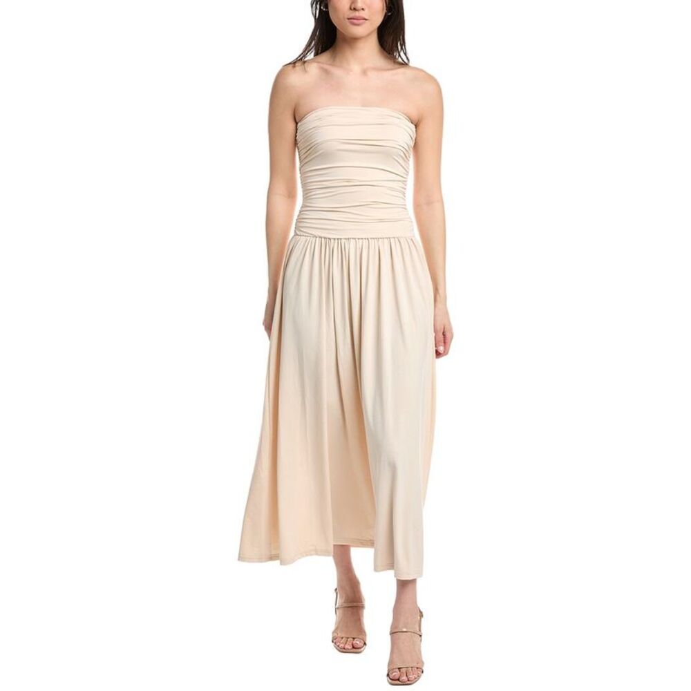 Ipponelli Womens  Sleeveless Maxi Dress, Brown